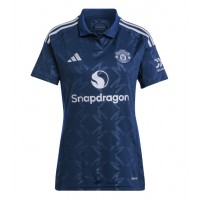 Zenski Nogometni Dres Manchester United Gostujuci 2024-25 Kratak Rukav